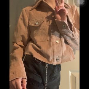 Light pink Corduroy Jacket